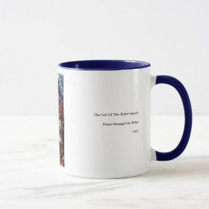 Pieter Bruegels "Der Fall der Engel der Rebellen" Tasse