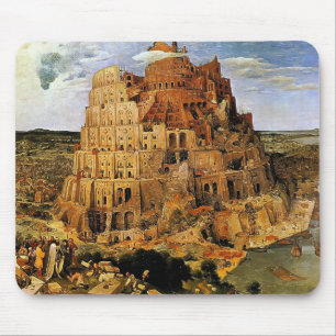 Pieter Bruegels "Der Turm von Babel" (ca. 1563) Mousepad