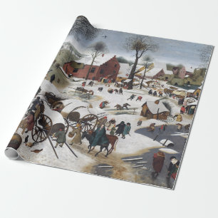 Pieter Brueghel Die Volkszählung in Bethlehem Geschenkpapier
