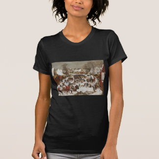 Pieter brueghel ii eine Winterlandschaft mit mas T-Shirt