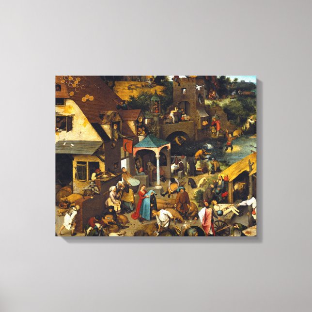 Pieter Brueghel Leinwanddruck (Vorderseite)