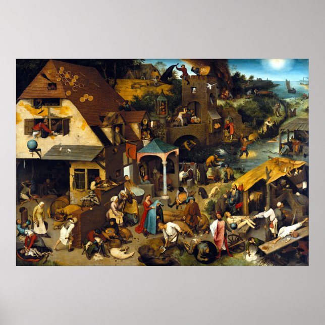Pieter Brueghel Poster (Vorne)