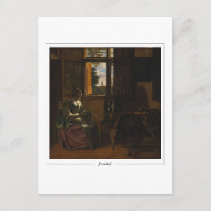 Pieter de Hooch #150 - Fine Art Postcard Postkarte