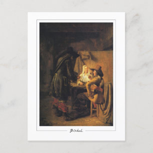 Pieter de Hooch #77 - Fine Art Postcard Postkarte