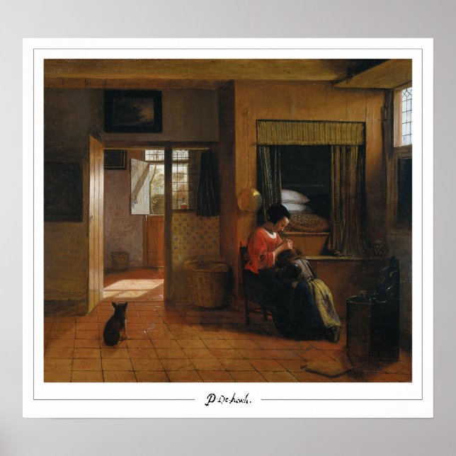 Pieter de Hooch Zedign Art Poster #111 (Vorne)