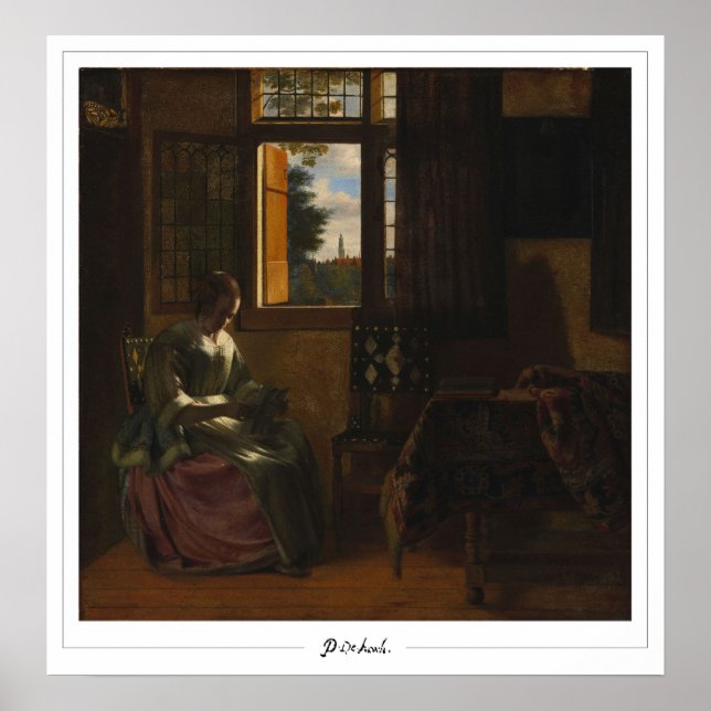 Pieter de Hooch Zedign Art Poster #150 (Vorne)