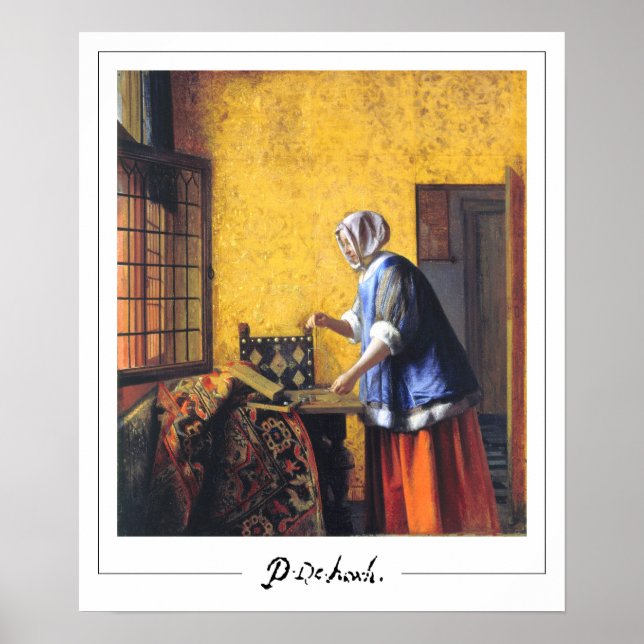Pieter de Hooch Zedign Art Poster #26 (Vorne)