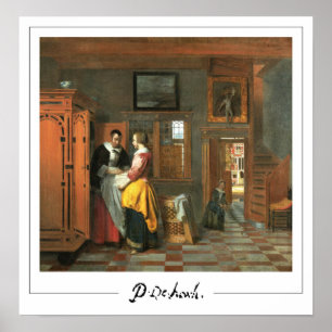 Pieter de Hooch Zedign Art Poster #3