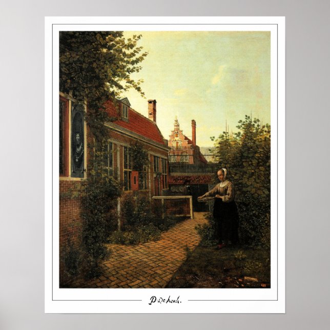 Pieter de Hooch Zedign Art Poster #5 (Vorne)