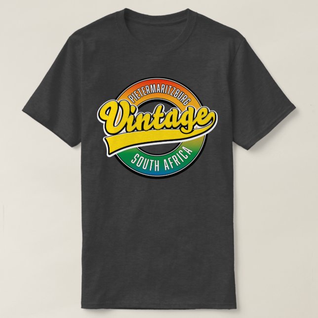 Pietermaritzburg Südafrika T-Shirt (Design vorne)