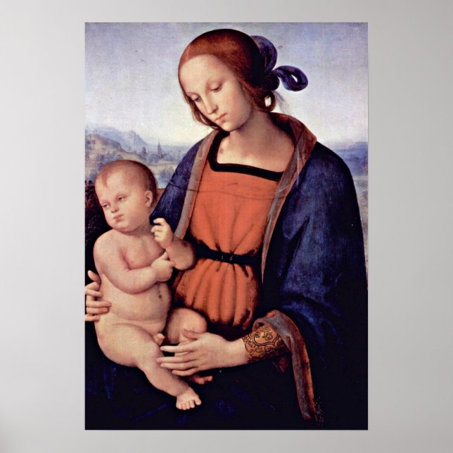 Pietro Perugino - Madonna Poster (Vorne)