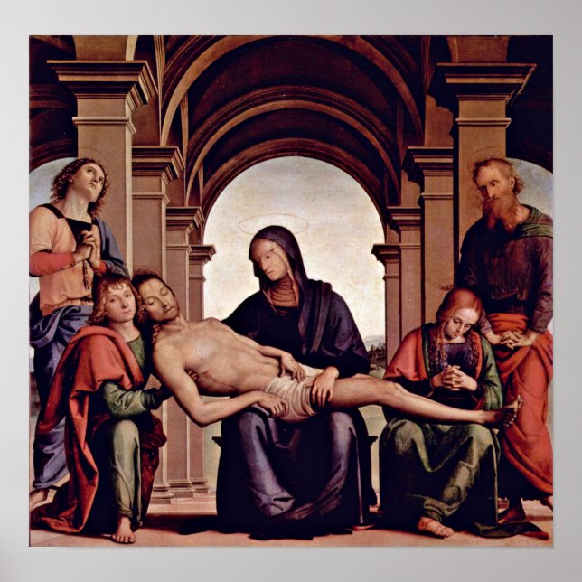 Pietro Perugino - Pieta Poster (Vorne)