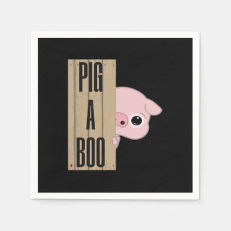 Pig A Boo Fence Serviette