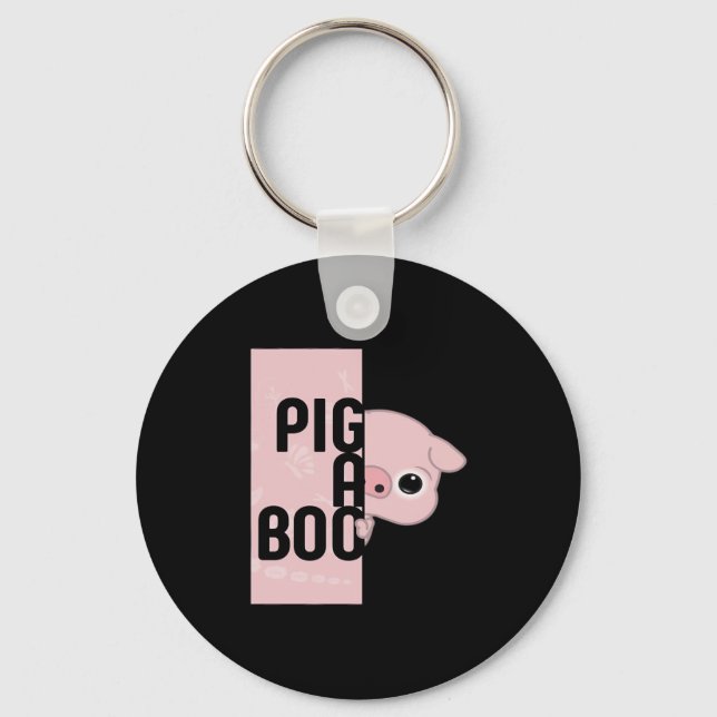 Pig A Boo Schlüsselanhänger (Vorderseite)