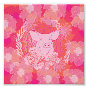 PiG Blüte des Lebens Fotodruck