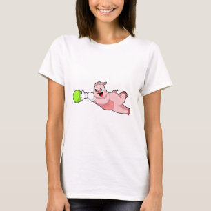 Pig Bowling Bowling T-Shirt