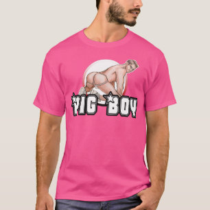 Pig Boys Botoms hoch T-Shirt