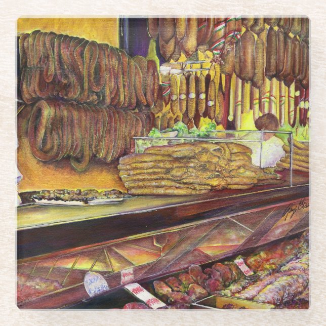 Pig, Budapest Glasuntersetzer (Vorderseite)