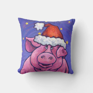Pig Christmas Kissen