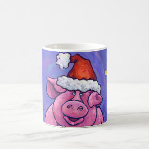 Pig Christmas Verwandlungstasse