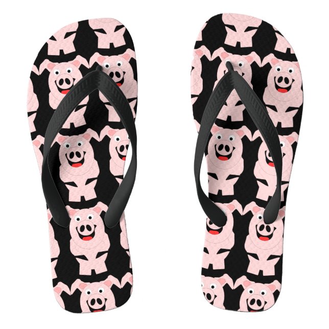 Pig Design Flip Flops (Fußbett)