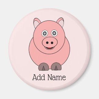 Pig Design Personalisiert Magnet