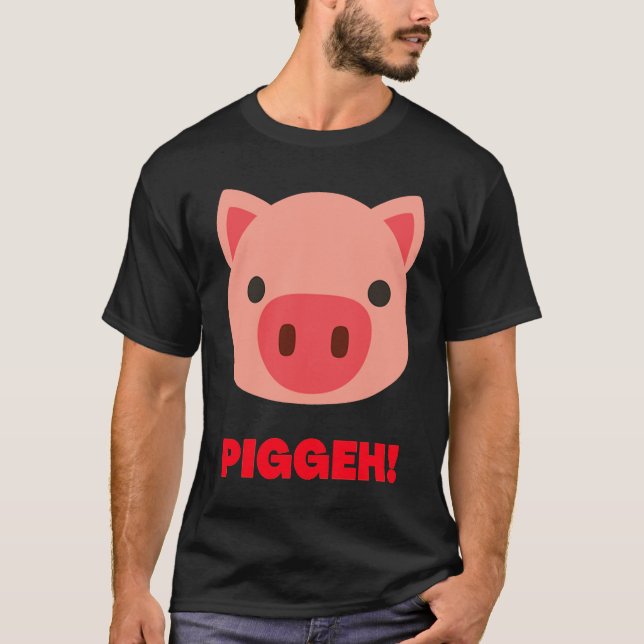 Pig Face  Halloween Costume Infant Kids Adult T-Shirt (Vorderseite)