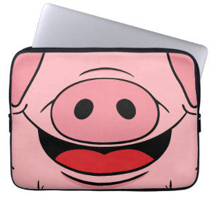 Pig Face Laptopschutzhülle