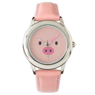 Pig Face Wristwatch Armbanduhr