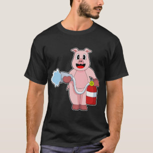 Pig Feuerwehrschlauch T-Shirt