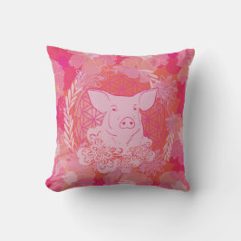 PiG Flower of life Kissen
