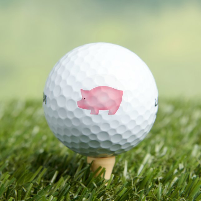 Pig Golf Balls Golfball (Insitu T-Shirt)