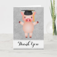 Pig Grad vielen Dank