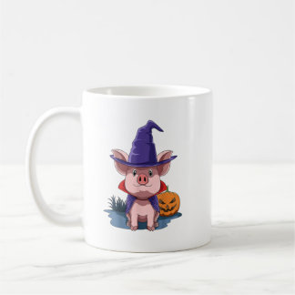 Pig Halloween Pig Lover Gift Pig Halloween Pumpkin Kaffeetasse