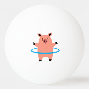 Pig Hula Hoop Tischtennisball