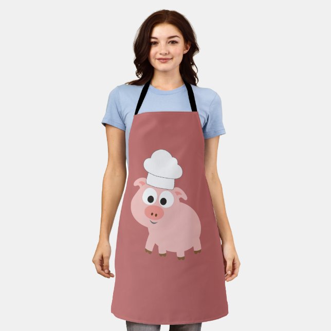 Pig-Koch Schürze (Getragen)