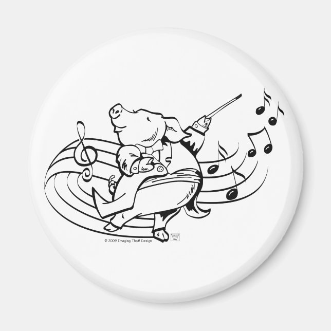 Pig Maestro Magnet (Vorne)