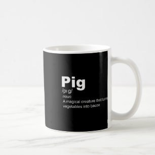 Pig Magische Kreatur - Bycon Lover Grillen Pork Gr Kaffeetasse