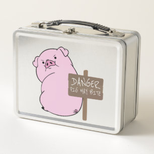 Pig May Bite Lunchbox