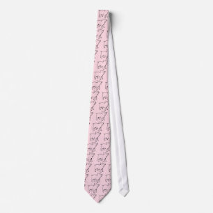 Pig Necktie Krawatte
