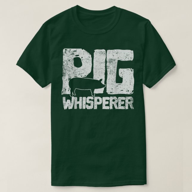 Pig Owner Pig Lover T-Shirt (Design vorne)
