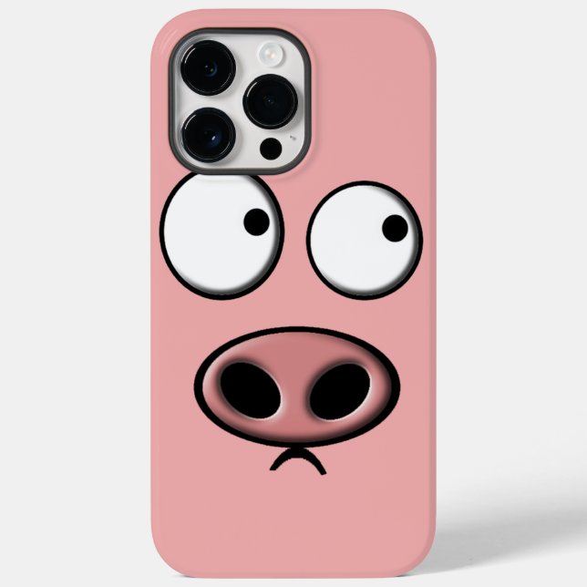 Pig Phone Case-Mate iPhone Hülle (Rückseite)