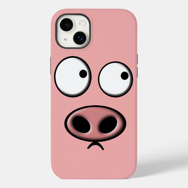 Pig Phone Case-Mate iPhone Hülle (Rückseite)