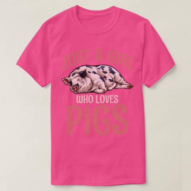 Pig Pig Lover T-Shirt (Design vorne)
