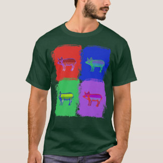 pig pigs Pop art Premium T-Shirt
