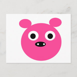 Pig Postkarte