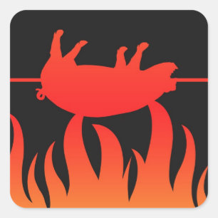 Pig Roast GRILLEN Sticker