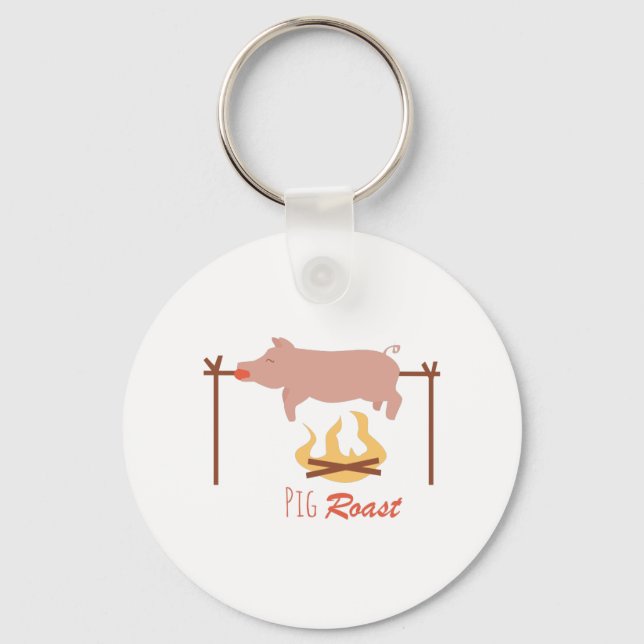 Pig Roast Schlüsselanhänger (Vorderseite)