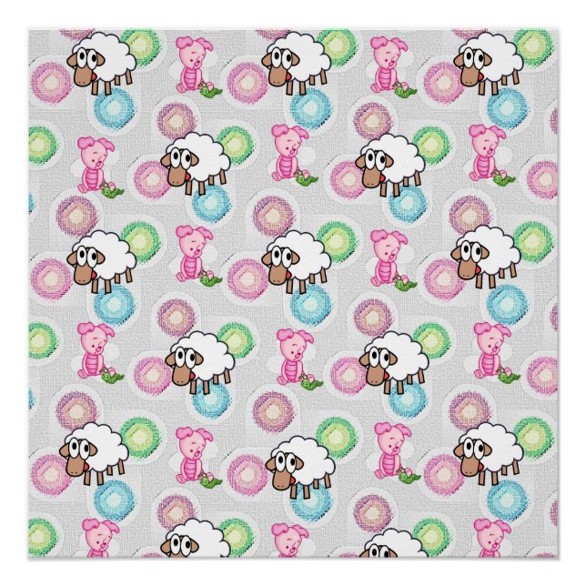 Pig Sheep Poster (Vorderseite)