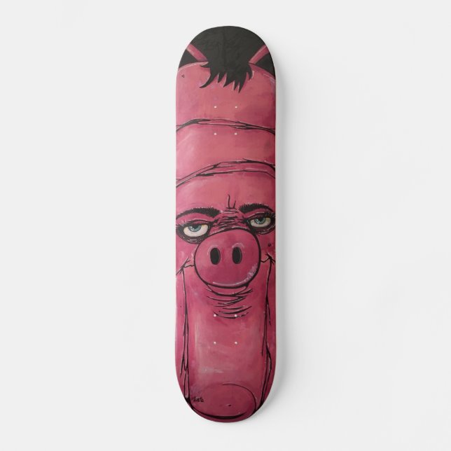 Pig-Skate Skateboard (Vorderseite)